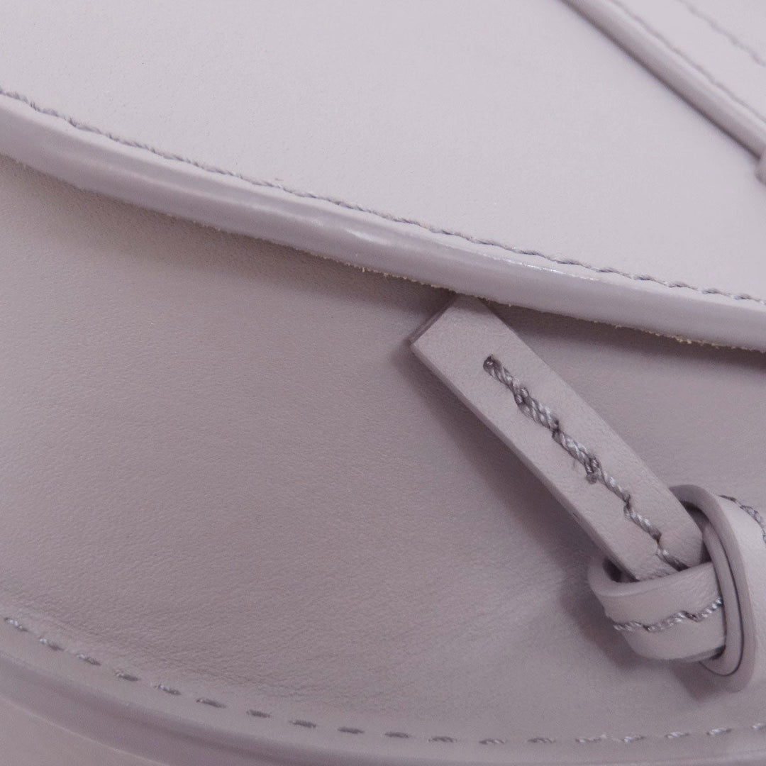 LOEWE Shoulder Bag Calfskin gray Gate Dual Women Used Authentic