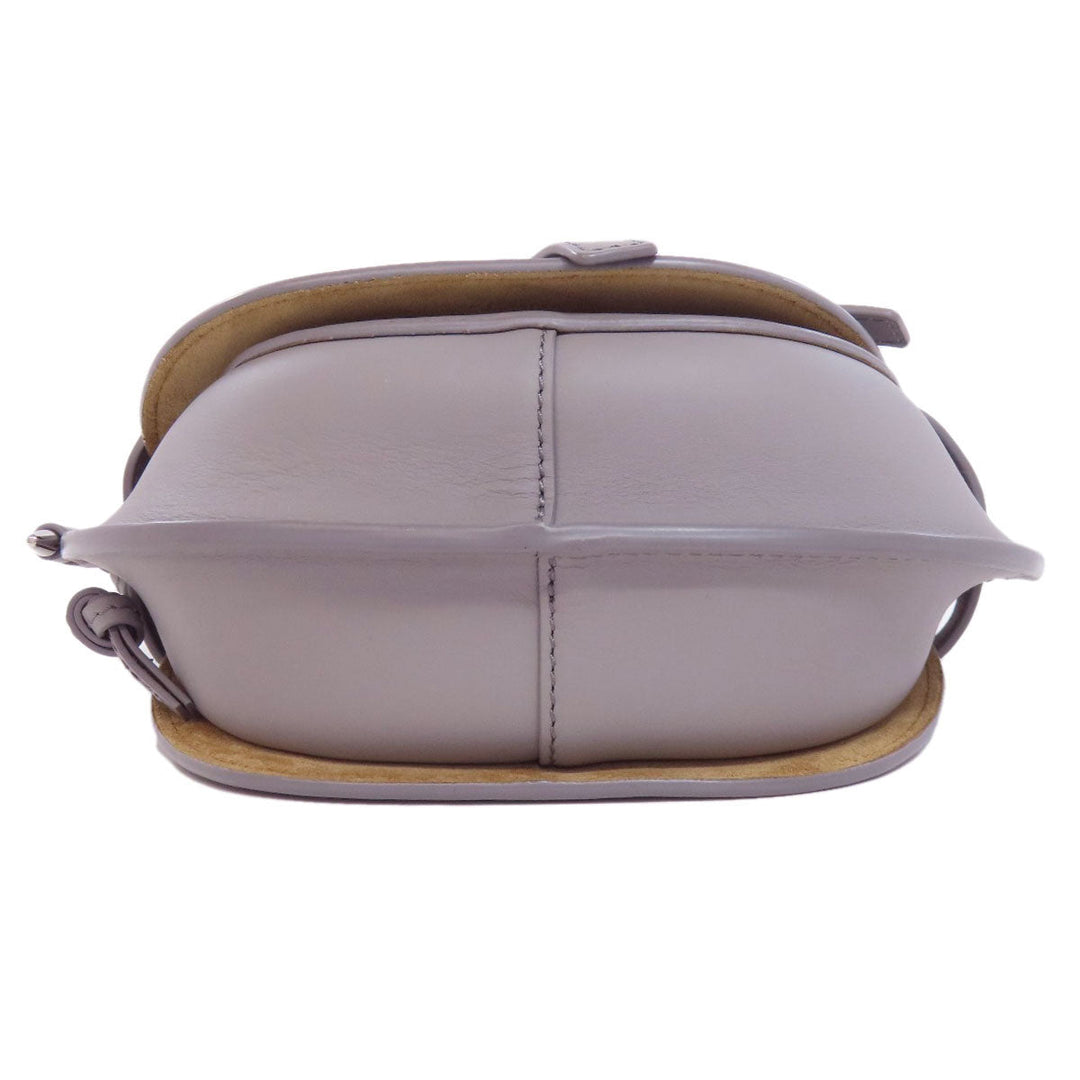 LOEWE Shoulder Bag Calfskin gray Gate Dual Women Used Authentic