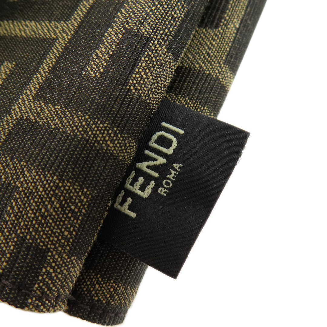FENDI Bifold Wallet canvas Brown Zucca Pattern