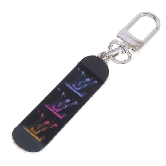 LOUIS VUITTON key ring MP3269 metallic Silver Bijoux sack Women Used Authentic