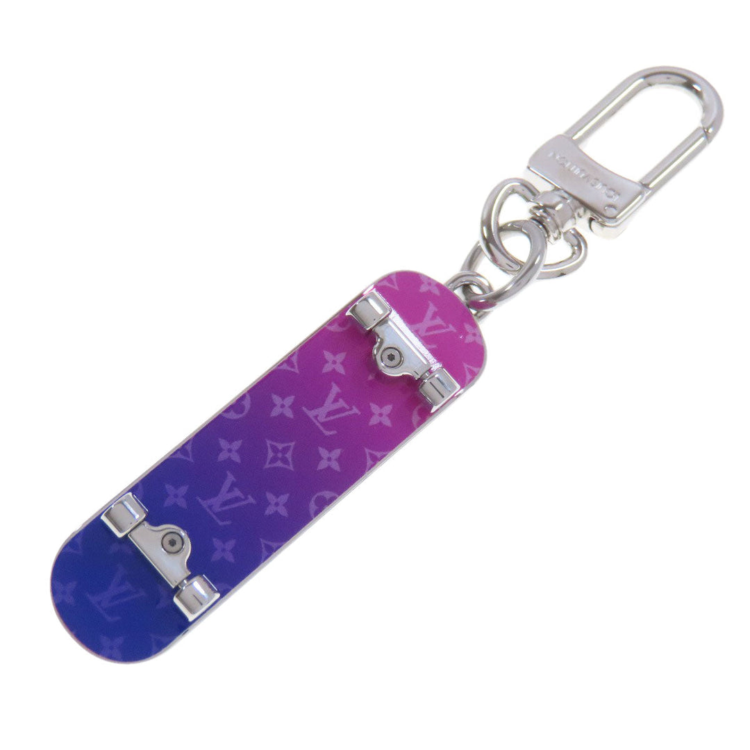 LOUIS VUITTON key ring MP3269 metallic Silver Bijoux sack Women Used Authentic