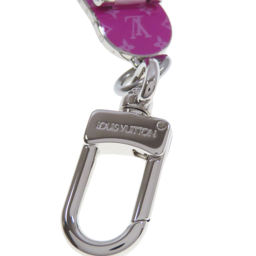 LOUIS VUITTON key ring MP3269 metallic Silver Bijoux sack Women Used Authentic