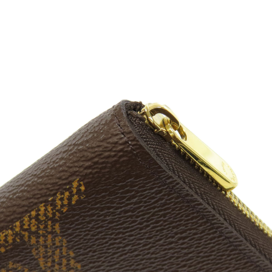 LOUIS VUITTON Coin case M69354 Giant monogram canvas Brown Zippy coin purse Women(Unisex) Used Authentic