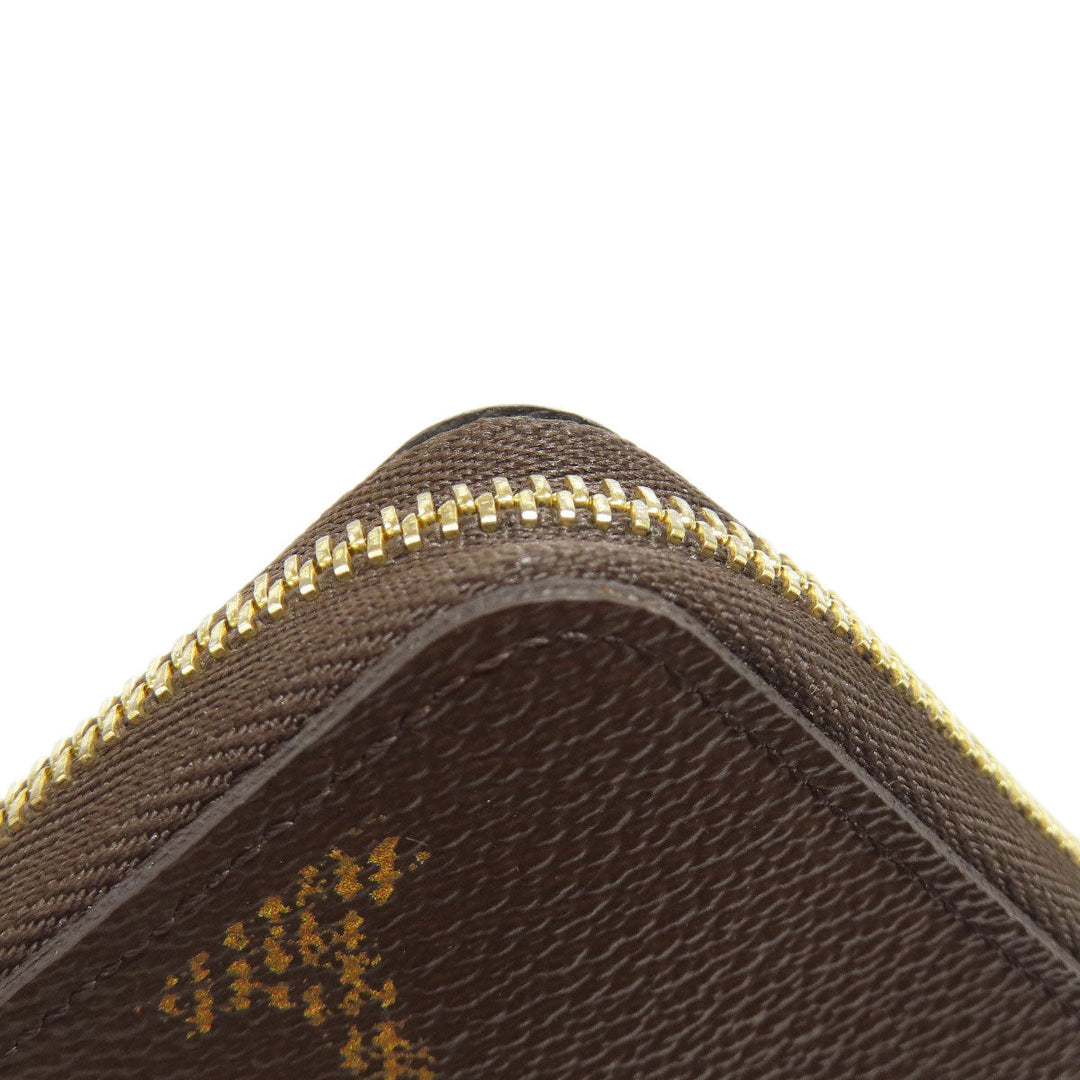 LOUIS VUITTON Coin case M69354 Giant monogram canvas Brown Zippy coin purse Women(Unisex) Used Authentic