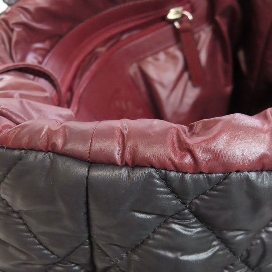 CHANEL Backpack Nylon black Cococoon SilverMetal Women Used Authentic