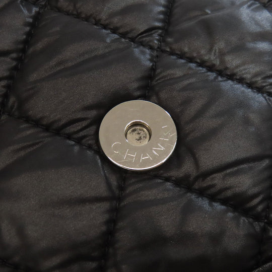 CHANEL Backpack Nylon black Cococoon SilverMetal Women Used Authentic