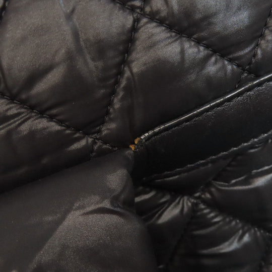 CHANEL Backpack Nylon black Cococoon SilverMetal Women Used Authentic