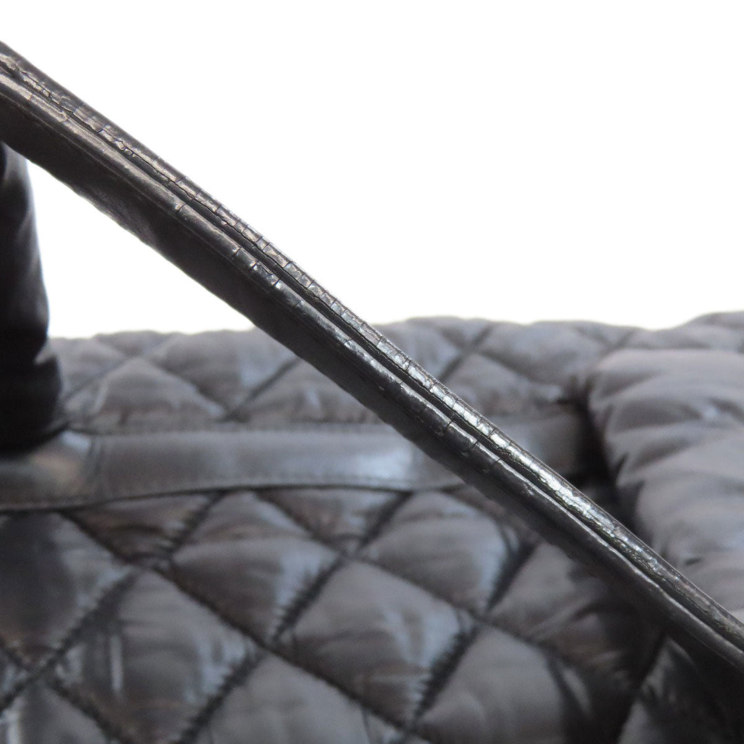 CHANEL Backpack Nylon black Cococoon SilverMetal Women Used Authentic