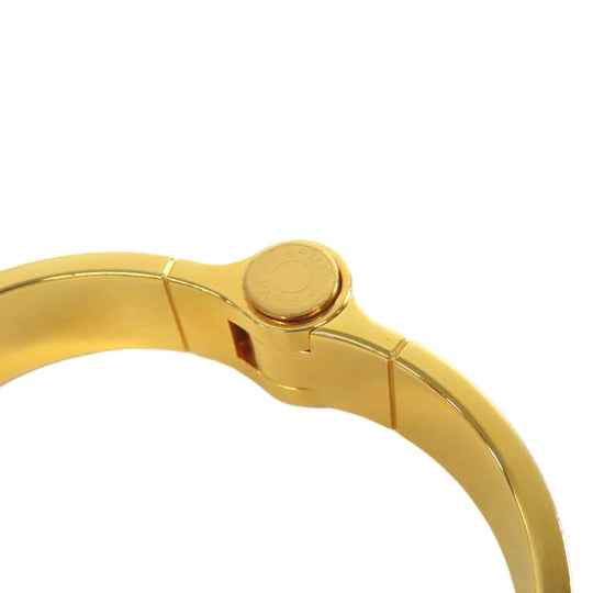 HERMES bracelet metallic gold Chaniere PM Women Used Authentic