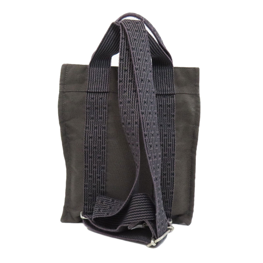HERMES Backpack canvas gray Her Line add PM