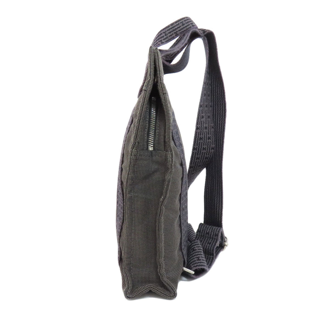 HERMES Backpack canvas gray Her Line add PM