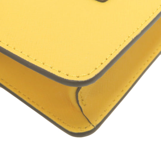 MICHAEL KORS Shoulder Bag PVC yellow Long shoulder