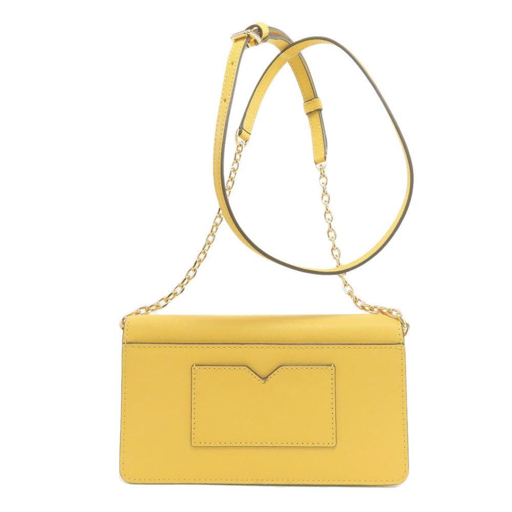 MICHAEL KORS Shoulder Bag PVC yellow Long shoulder