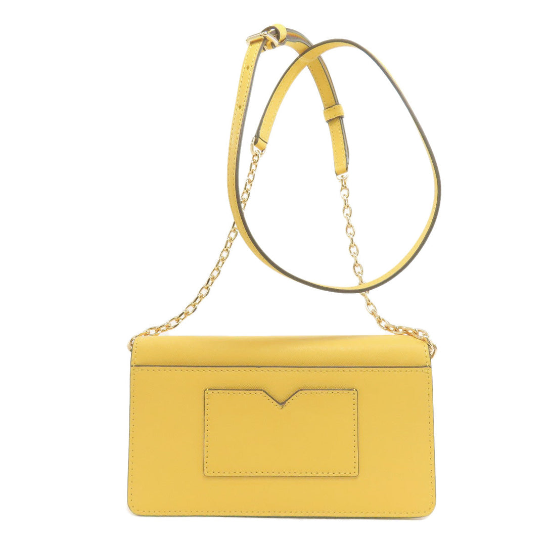 MICHAEL KORS Shoulder Bag PVC yellow Long shoulder