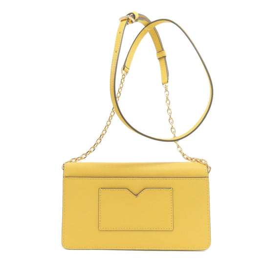 MICHAEL KORS Shoulder Bag PVC yellow Long shoulder