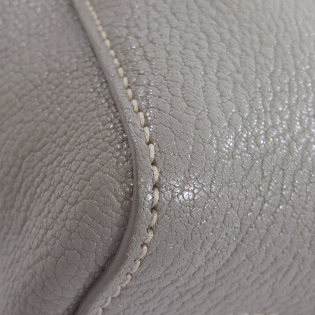 MIUMIU Tote Bag 5BG226 leather gray 2WAY