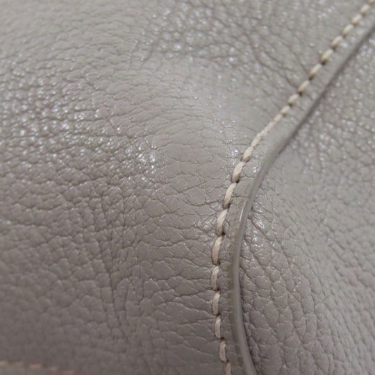 MIUMIU Tote Bag 5BG226 leather gray 2WAY