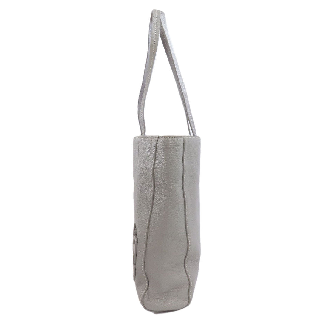 MIUMIU Tote Bag 5BG226 leather gray 2WAY