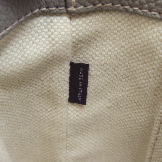 MIUMIU Tote Bag 5BG226 leather gray 2WAY