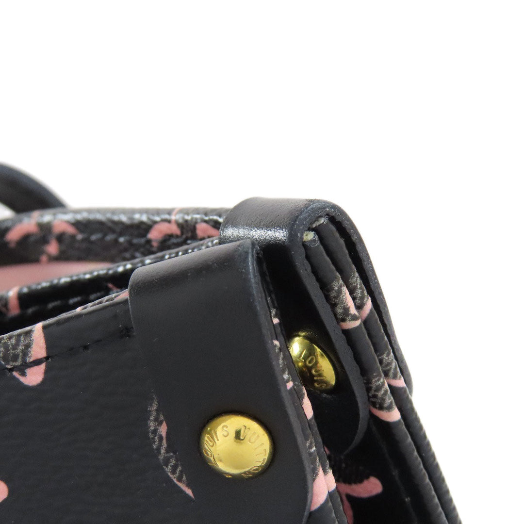 LOUIS VUITTON Handbag M46154 Monogram canvas black Fall for You On the Go MM