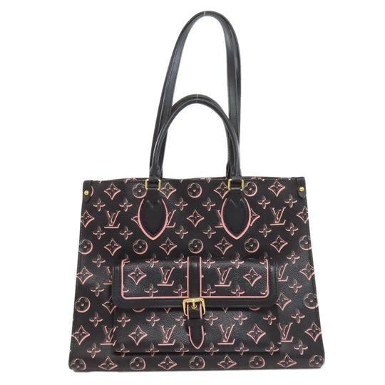 LOUIS VUITTON Handbag M46154 Monogram canvas black Fall for You On the Go MM
