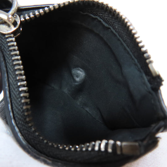 Maison Margiela Bifold Wallet leather black Tri-fold wallet Women Used Authentic
