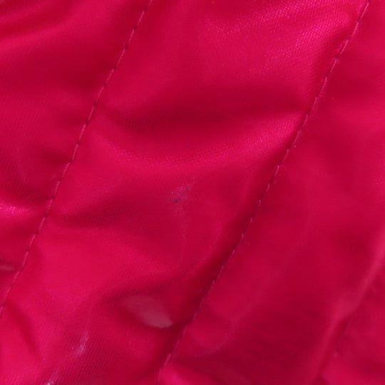 MONCLER Shoulder Bag Nylon Red logo Women Used Authentic