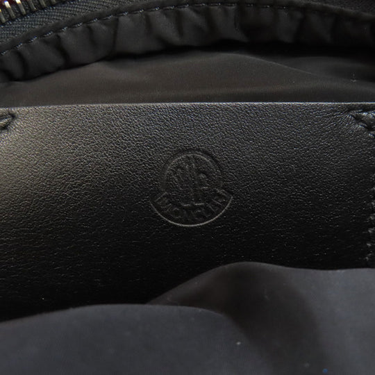 MONCLER Shoulder Bag Nylon Red logo Women Used Authentic