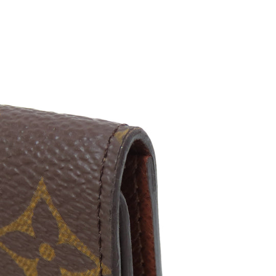 LOUIS VUITTON Key case Key holder  M69517 Monogram canvas Brown Multicles4 mens(Unisex) Used Authentic