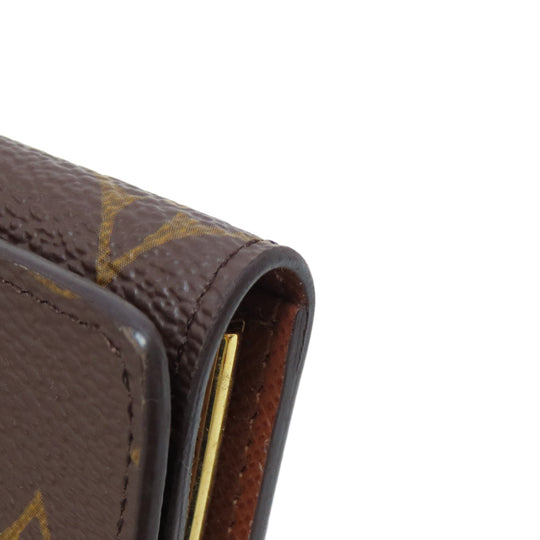 LOUIS VUITTON Key case Key holder  M69517 Monogram canvas Brown Multicles4 mens(Unisex) Used Authentic
