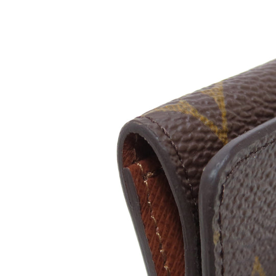 LOUIS VUITTON Key case Key holder  M69517 Monogram canvas Brown Multicles4 mens(Unisex) Used Authentic