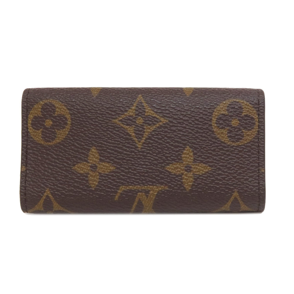 LOUIS VUITTON Key case Key holder  M69517 Monogram canvas Brown Multicles4 mens(Unisex) Used Authentic