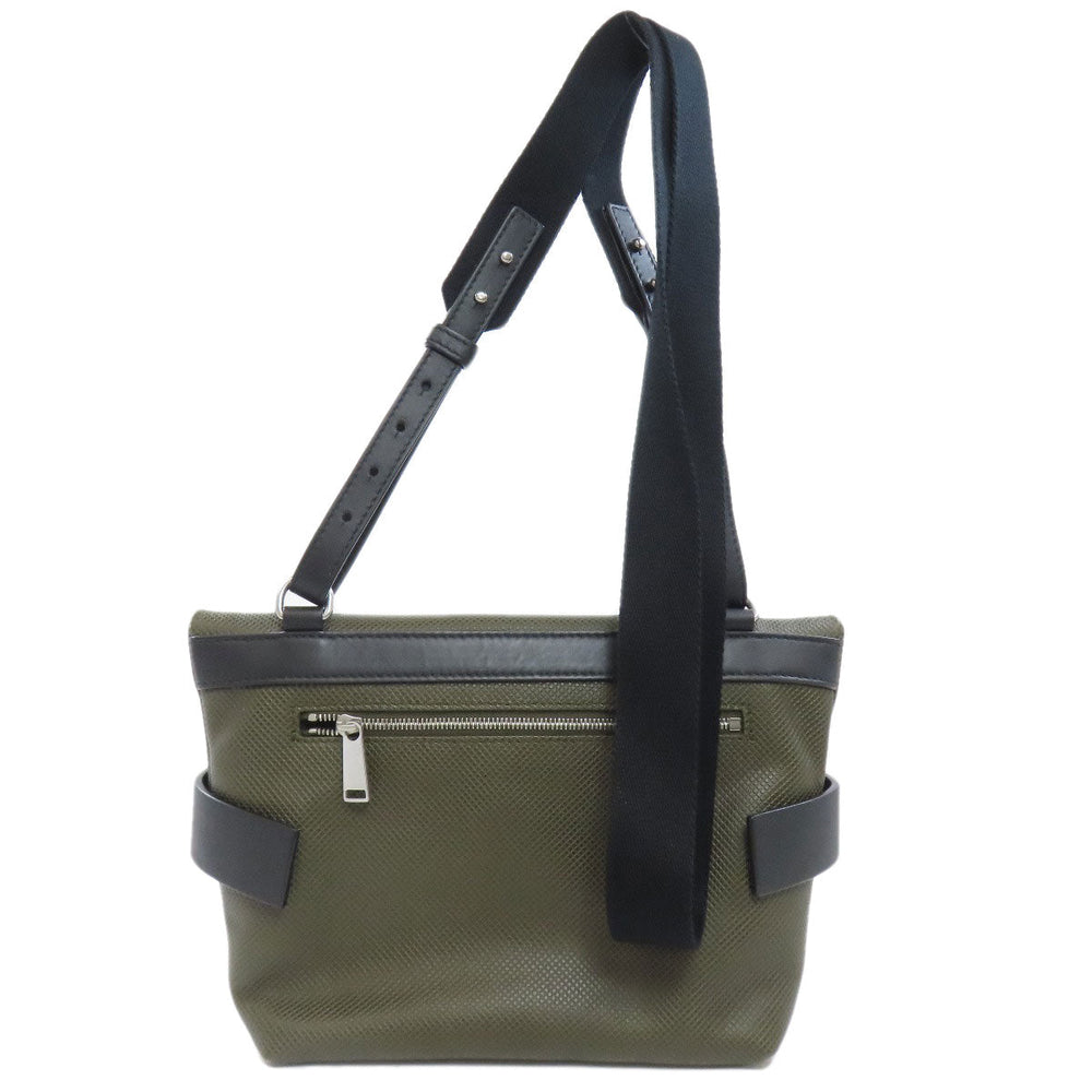 BOTTEGAVENETA Shoulder Bag PVC green logo Women Used Authentic