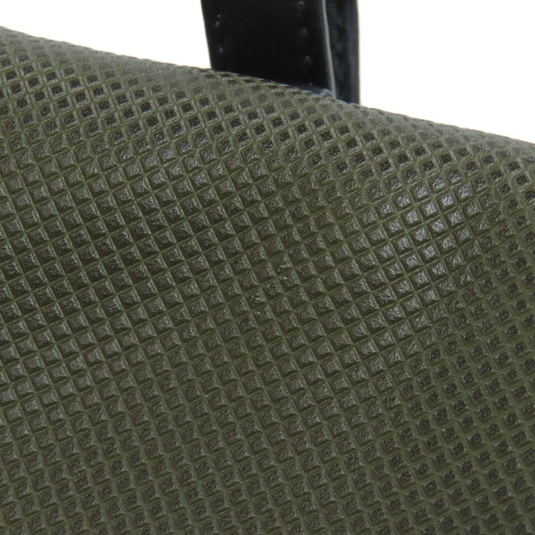 BOTTEGAVENETA Shoulder Bag PVC green logo Women Used Authentic