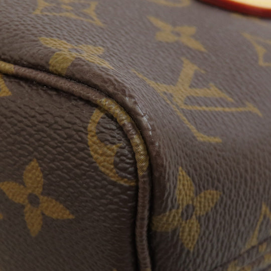 LOUIS VUITTON Handbag M46786 Monogram canvas Brown Neverfull BB Women Used Authentic