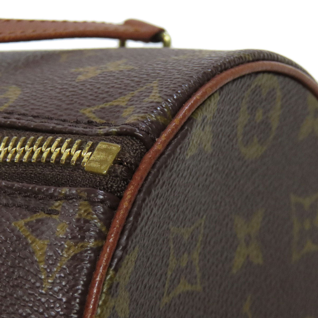 LOUIS VUITTON Handbag M51366 Monogram canvas Brown Papillon 26 old Women Used Authentic