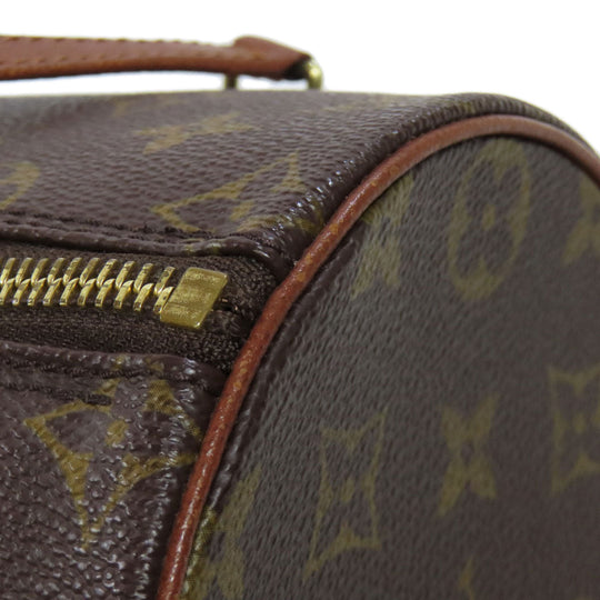 LOUIS VUITTON Handbag M51366 Monogram canvas Brown Papillon 26 old Women Used Authentic