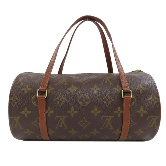 LOUIS VUITTON Handbag M51366 Monogram canvas Brown Papillon 26 old Women Used Authentic