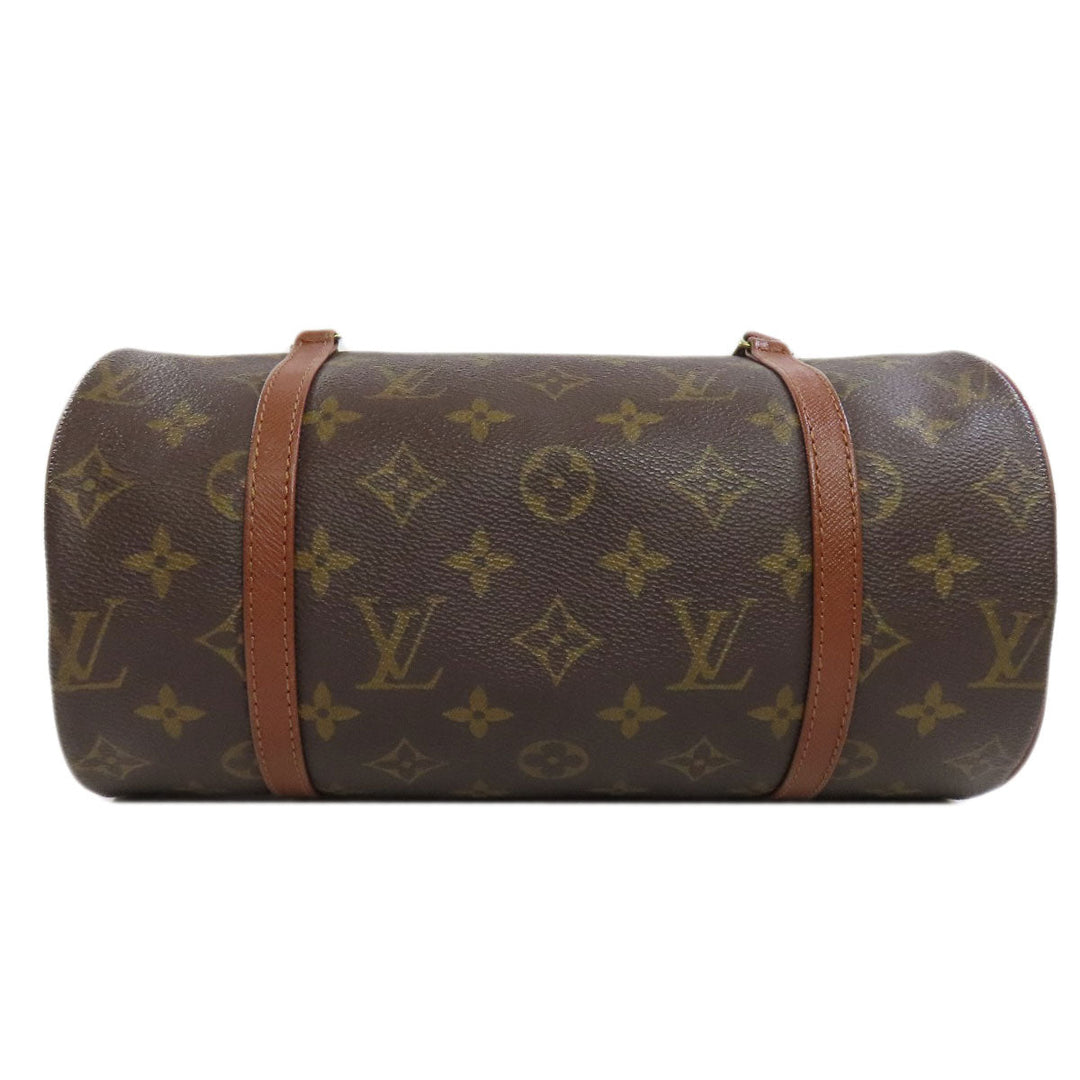 LOUIS VUITTON Handbag M51366 Monogram canvas Brown Papillon 26 old Women Used Authentic