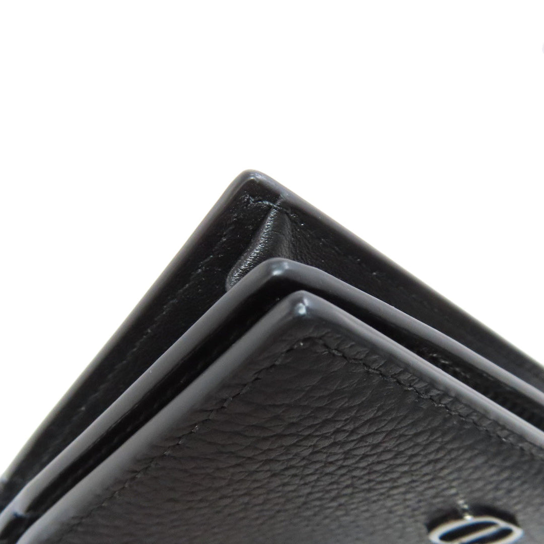 Christian Dior Card Case leather black logo Women(Unisex) Used Authentic