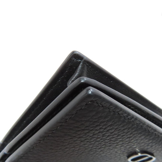 Christian Dior Card Case leather black logo Women(Unisex) Used Authentic