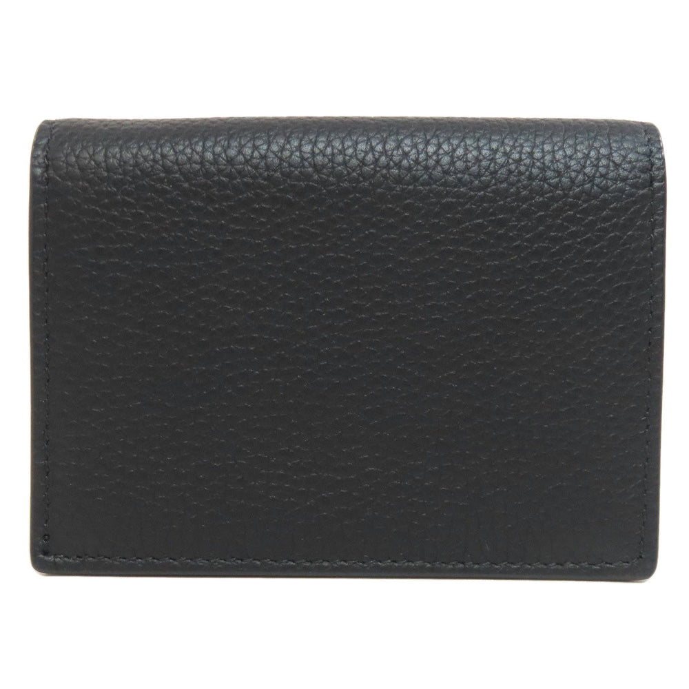 Christian Dior Card Case leather black logo Women(Unisex) Used Authentic