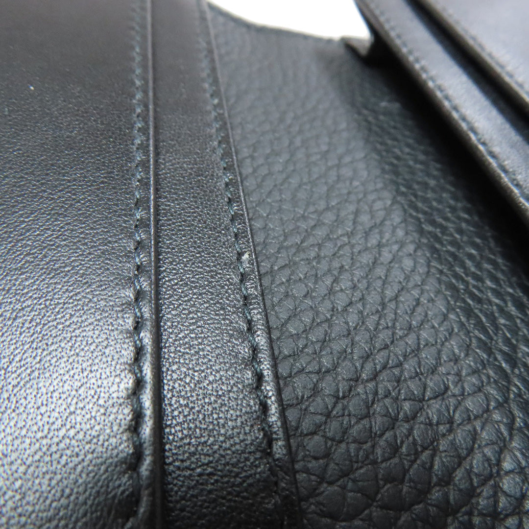 Christian Dior Card Case leather black logo Women(Unisex) Used Authentic