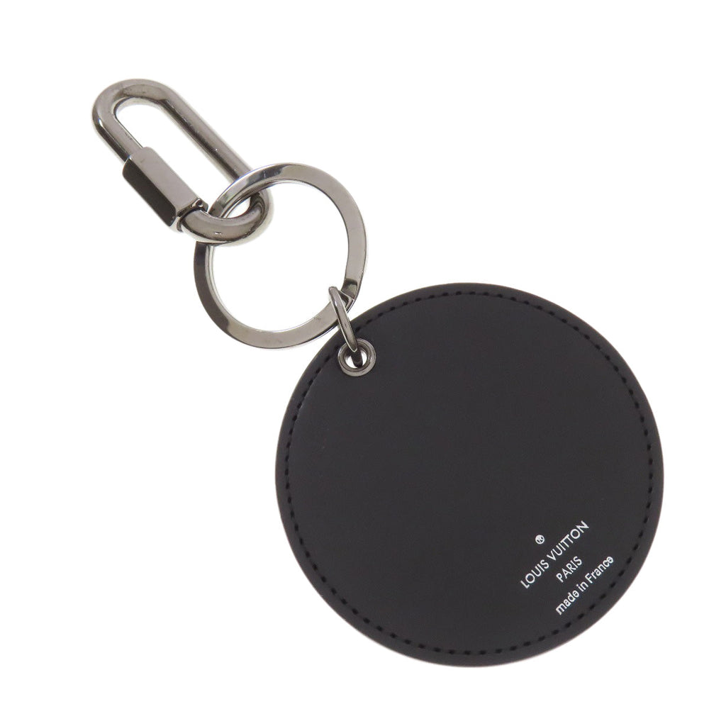 LOUIS VUITTON key ring MP2465 Monogram canvas multicolor Porto Cle Round Rainbow Women Used Authentic