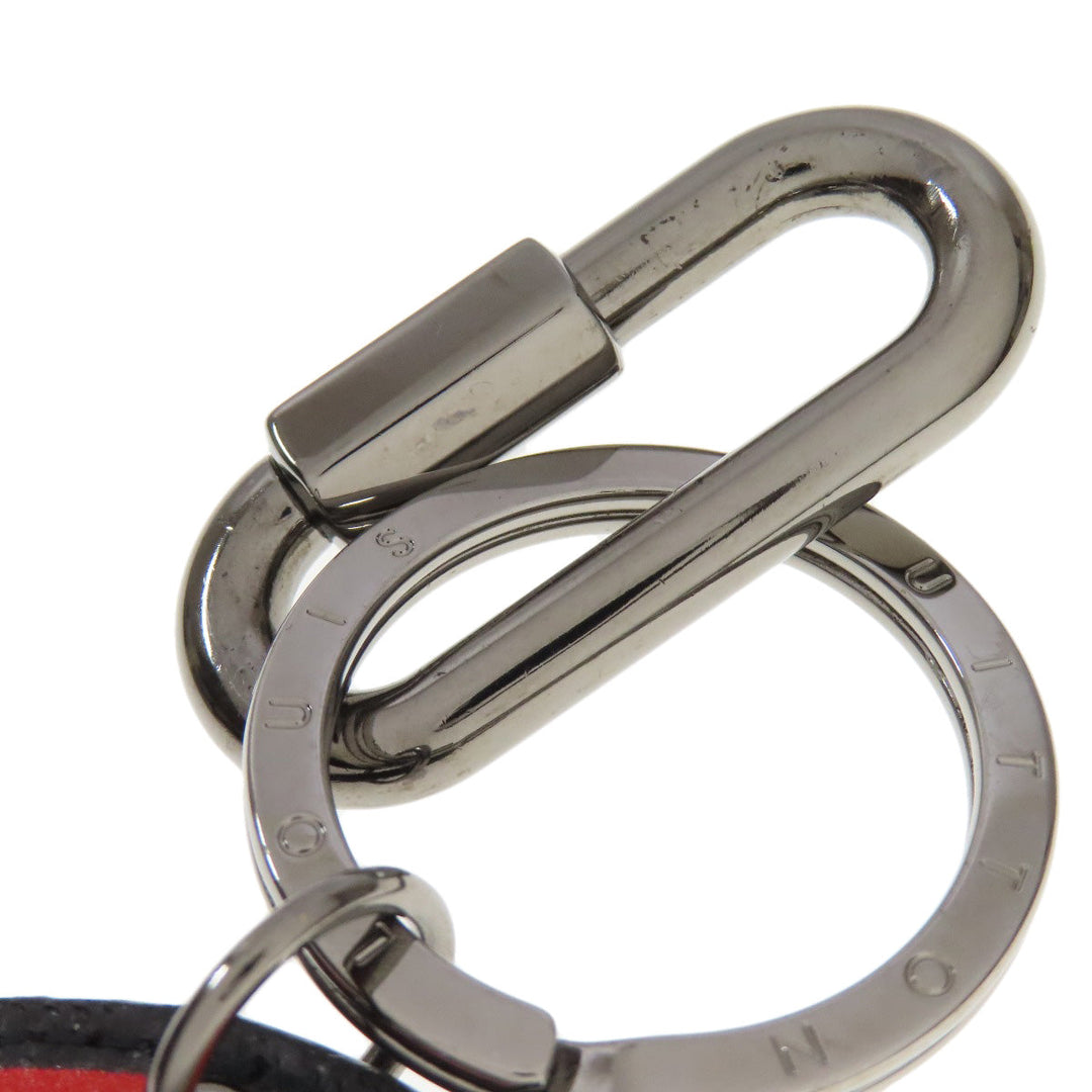 LOUIS VUITTON key ring MP2465 Monogram canvas multicolor Porto Cle Round Rainbow Women Used Authentic