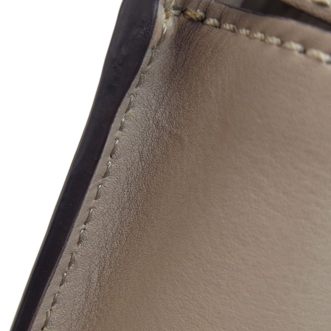 FENDI Handbag Calfskin gray Peekaboo 2WAY