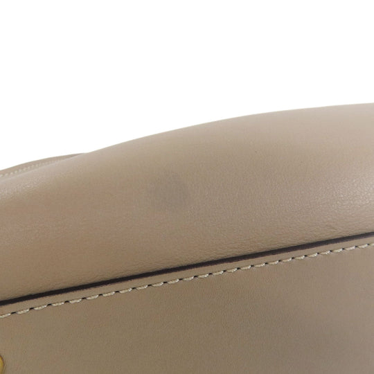 FENDI Handbag Calfskin gray Peekaboo 2WAY
