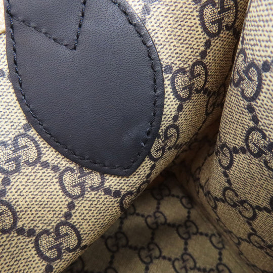 GUCCI Handbag 772144 canvas beige Japan exclusive GUCCI print mini 2WAY Women Used Authentic