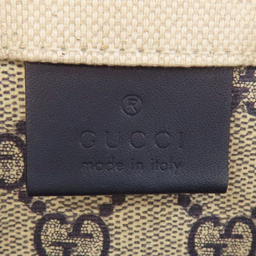 GUCCI Handbag 772144 canvas beige Japan exclusive GUCCI print mini 2WAY Women Used Authentic