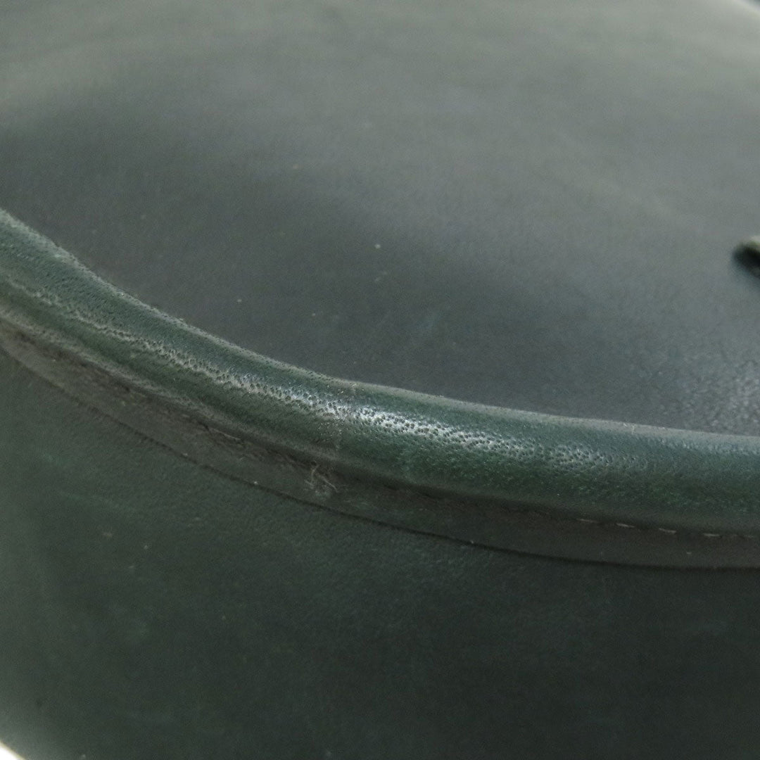 COACH Shoulder Bag 229 leather green Graboutin leather Women Used Authentic